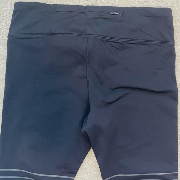 Brand New Women's NIKE Power Epic Lux Metallic Striped Dri-fit Stretch Leggings - Picture 11 of 16